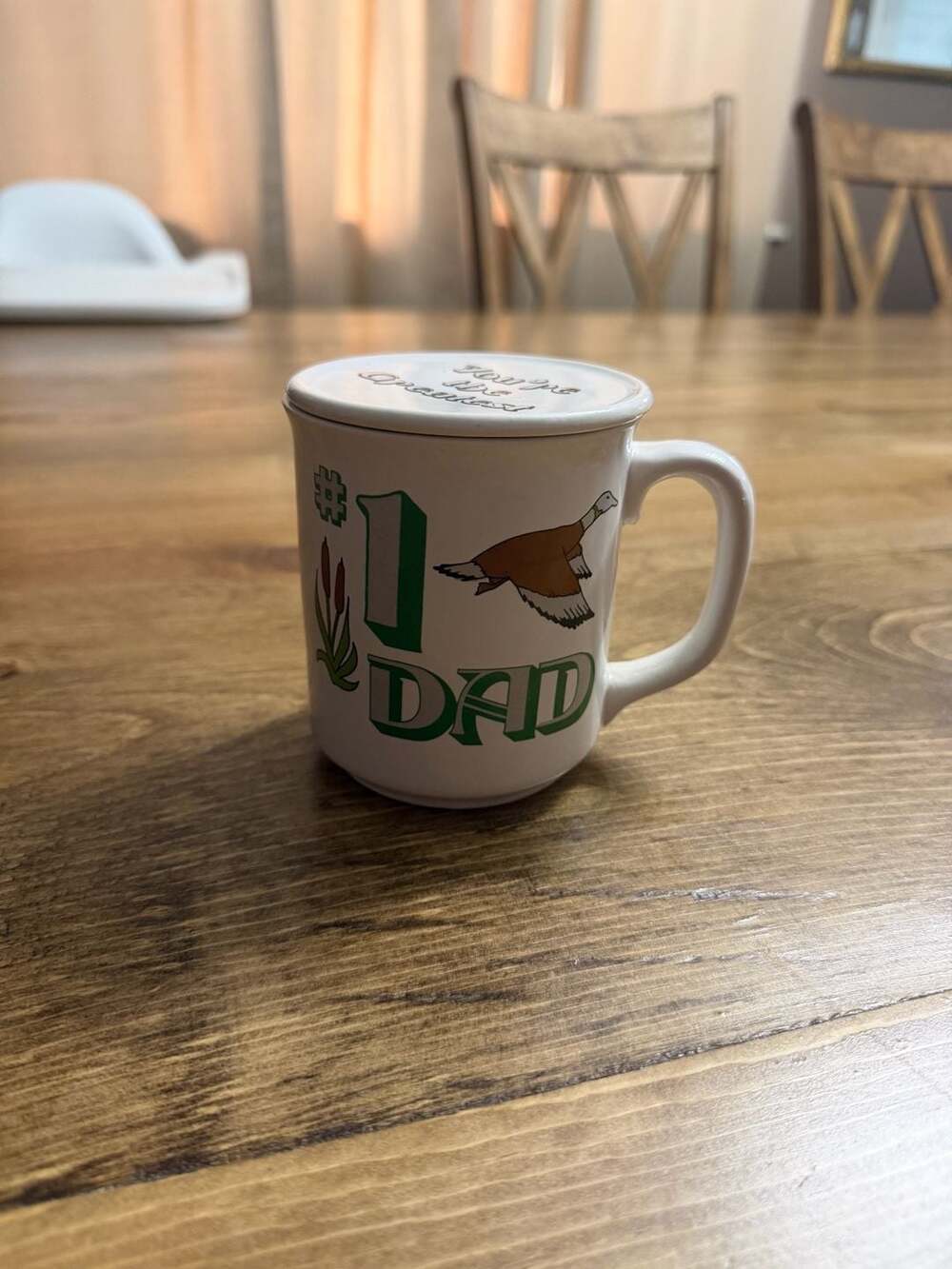Giftco Inc #1 Dad Duck Mug with Lid